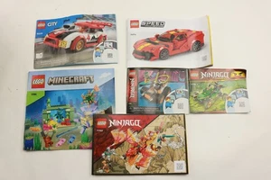 LEGO Minecraft: The Guardian Battle Ninjago Speed Champions LOT AS IS - Picture 1 of 6