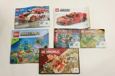 LEGO Minecraft: The Guardian Battle Ninjago Speed Champions LOT AS IS - Image 1 of 4