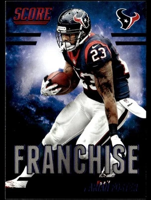 2014 Score Franchise Arian Foster Houston Texans #F4 - Image 1 of 2