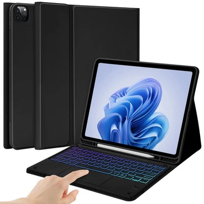 Keyboard Case for iPad Air 13 inch (M3 2025/M2 2024) Case with Keyboard for i... - Image 1 of 4