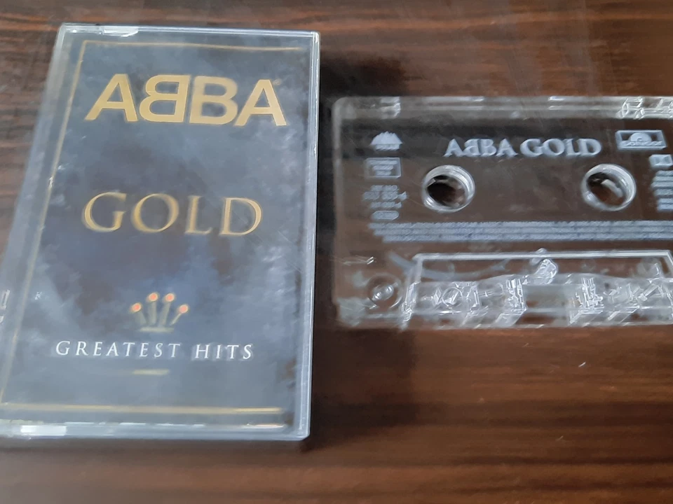 ABBA - GOLD -   CASSETTE TAPE ALBUM 1992 GREATEST HITS WATERLOO, FERNANDO ETC - Image 1 of 1