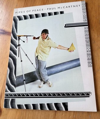 PIPES OF PEACE Paul McCartney Paperback Sheet Music Book Guitar Piano Song Lyric - Image 1 of 4