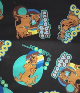 dog scooby-doo fun fabric piece length 14 x 6 inch USA - Picture 1 of 2