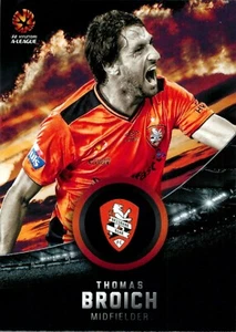 2016 2017 BRISBANE ROAR A-League Card THOMAS BROICH - Picture 1 of 3