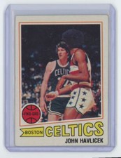 1977-78 Topps John Havlicek Basketball Card Boston Celtics #70