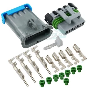 Delphi Metri-Pack 280 Series 4-Way Connector Gauge w/18-16 AWG Terminal - Picture 1 of 6