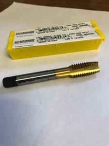 1/2"-13 GH5 SCHNELLARBEITSSTAHL 3 FLÖTE TiN BESCHICHTET SPIRAL PUNKT STECKER WASSERHAHN - Bild 1 von 1
