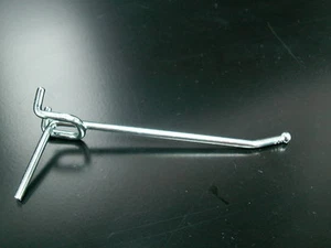 Einfachhaken 12cm EB 15mm Einzelhaken 200x gebr. m. Kugel Lochwandhaken Haken - Bild 1 von 4