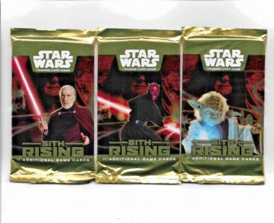 STAR WARS SITH RISING 3 x PACKS 11 CARDS IN EACH PACK TCG SEALED - Image 1 of 2