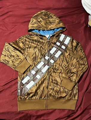 STAR WARS Boys Kids Chewbacca Reversible Jacket Size: Small  - Image 1 of 4