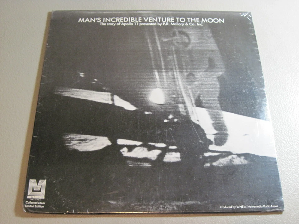 Man's Incredible Venture To The Moon- LP Metromedia MSP 50002 Sealed - Image 1 of 1