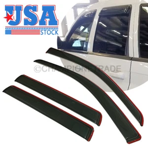 Paraseras de ventana IN-CHANNEL protector solar contra lluvia protector para Jeep Grand Cherokee 2005-2010 - Imagen 1 de 9