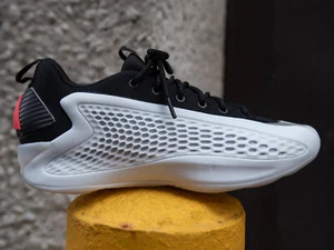 Adidas Anthony Edwards 1 Low White Black Red Stormtrooper Best of Adi 2.0 JQ6140 - Picture 1 of 8