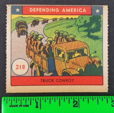 Vintage 1941 Defending America R40 Card #218 (Nice)