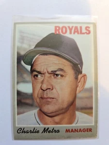 Topps Charlie Metro #16A 1970 en muy buen estado/excelente envío combinado - Imagen 1 de 2