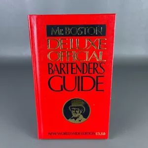 Mr. Boston Deluxe Official Bartender's Guide Book 60th Print September 1979 Nice - Bild 1 von 8