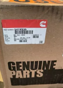 NEW 5474939 Genuine Cummins Starting Motor - Picture 1 of 1