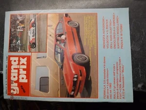 GC Revue Grand Prix Auto n°11 1981 Lauda / Giacomelli / Poster Audi Quat Mouton - Imagen 1 de 1