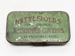 VINTAGE / ANTIKE NESSELFALTEN EINE GROBE VERSCHIEDENE SPLINTE FÜR AUTOS ZINN - Bild 1 von 8