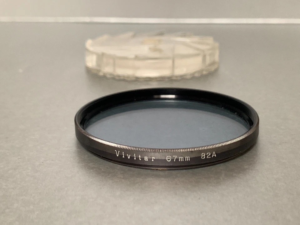 Vivitar 67mm 82A Colour Conversion Filter, & Keeper - Image 1 of 1