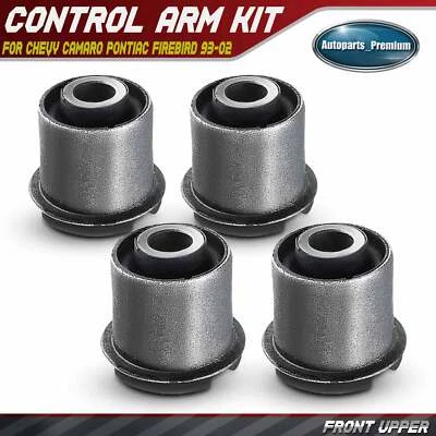 4pcs Front Upper Control Arm Bushing Kit for Chevy Camaro Pontiac Firebird 93-02 - Image 1 of 4