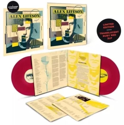 Victor Alex Lifeson 2 LP Ltd Ruby Red Vinyl 2024 SIGNED NEW! SEALED!! - Rush - Image 1 of 4