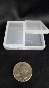 Tupperware PILL HOLDER Divided CONTAINER GADGET SHEER MINI #1863 New - Picture 1 of 6