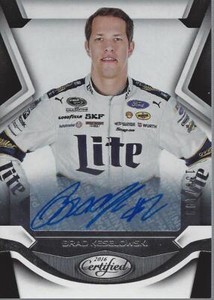 2016 Certified Signatures #1 Brad Keselowski Auto /199 - NM-MT