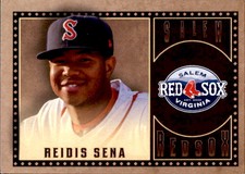 2022 Salem Red Sox Choice #25 Reidis Sena GOOD Dominican Republic Baseball Card