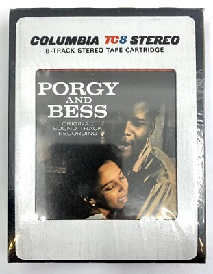 PORGY AND BESS 8 Track Tape Original Soundtrack POITIER SAMMY DAVIS JR SEALED - Image 1 of 4