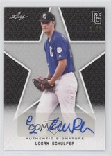 2020 Leaf Perfect Game National Showcase Black /50 Logan Schulfer #BA-LS1 Auto