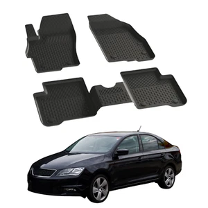Alfombrillas Seat Toledo 2006-2012 | Alfombrilla Premium Negra  - Imagen 1 de 7