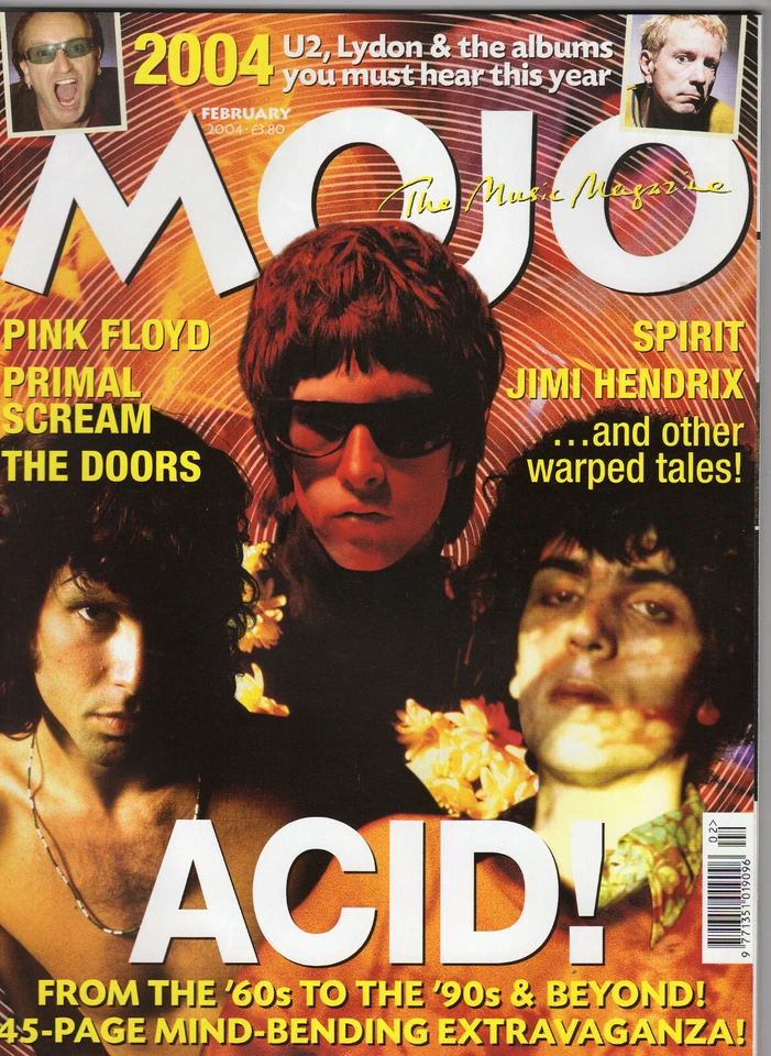 Mojo #123 February 2004 - Pink Floyd, Primal Scream, Doors, Spirit, Jimi Hendrix - Image 1 of 1