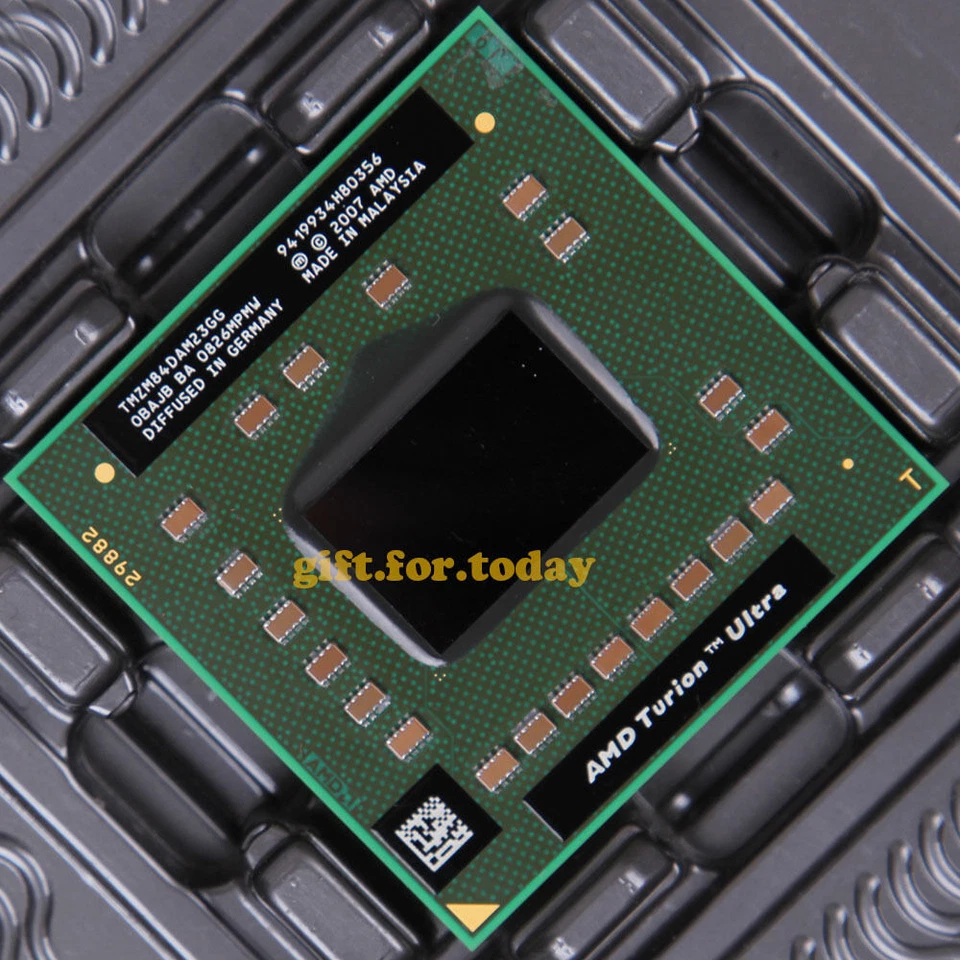 Original AMD Turion X2 Ultra ZM-84 2.3GHz Dual-Core (TMZM84DAM23GG)Processor CPU - Image 1 of 1