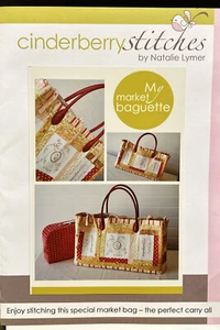 Cinderberry Stitches By Natalie Lymer - My Market Baguette #081 49 X 43 X 10cm  - Picture 1 of 3