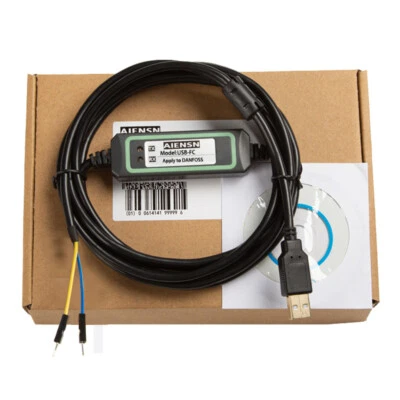 USB Download Communication Cable for Danfoss FC302 VLT FC-051PK75 Inverter - Image 1 of 4