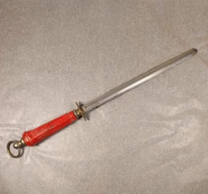 VTG. F Dick 10" 16” OAL Dickoron Classic Cut Kitchen Knife Sharpening Rod Steel - Picture 1 of 9