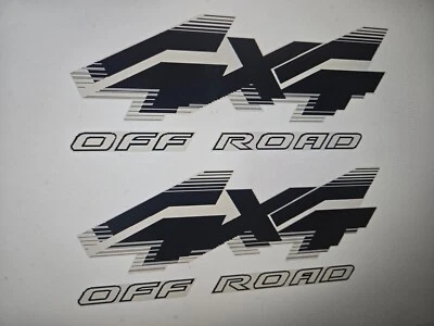 PAIR "4x4 OFF ROAD" Decals fit OBS 1992-1996 Ford F150, F250, F350 TOP QUALITY - Image 1 of 4