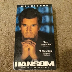 Ransom (VHS, 1997) NEW FACTORY SEALED MEL GIBSON RENE RUSSO THRILLER - Picture 1 of 5