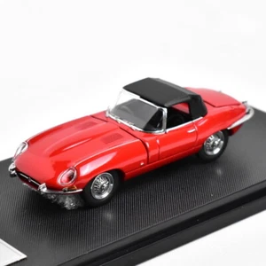 GFCC 1/64 Scale Jaguar E-type Roadster 1961 Red Diecast car Model Toy Gift - Picture 1 of 6