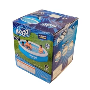 Bestway H2O Go! Swimming Pool Fast Set Up 10ft x 26 in Round Family Summer Pool  - Picture 1 of 15