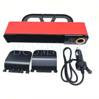 Rechargeable Seat Gap Filler Storage Box Organizer USB Charger Car Accessories - Image 1 of 4
