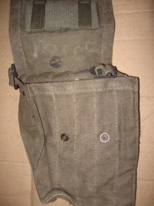 MAT 49 Giberna Francese Borsa Borsetta mod. 50/53 Indocina Algeria Paracadutista - Foto 1 di 2