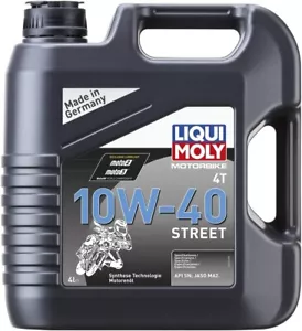 Carafe 4L Oil LIQUI MOLY HC Synthetic 10w-40 Road for Motorcycle - Picture 1 of 1