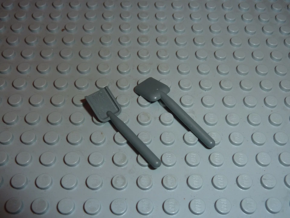 2 x Lego Dkstone Minifig Accessory Shovel Réf 3837 Set 9247/10178/9247/7649/4754 - Photo 1/1