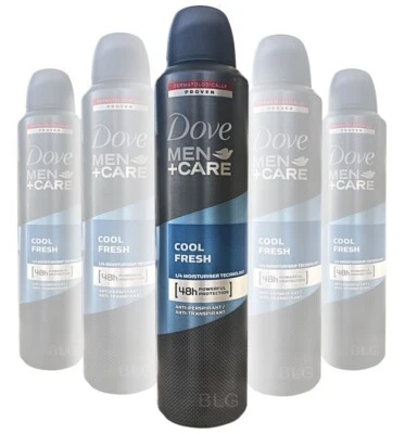 Dove Men+Care COOL FRESH Antiperspirant Deodorant Body Spray 250ml=8.4oz Bundle - Image 1 of 2