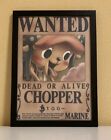 ONE PIECE Chopper framed clear file poster wall hanging illustlation Japan NEW