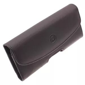 Leather Case Belt Clip Holster Cover Loops Pouch Carry for Cell Phones - Picture 1 of 6