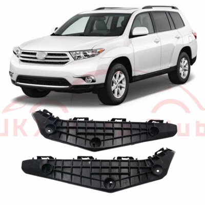 Par de soportes de parachoques delanteros soporte de retención q para Toyota Highlander 2011-2013 Foto 1 de 4