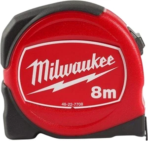 Milwaukee 48227708 0 - 8 M/25 Mm Tape Measure, Red - Picture 1 of 12